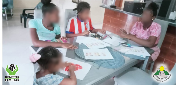 CHARLAS SOBRE LOS VALORES EN HOGARES SUSTITUTOS DE ISTMINA