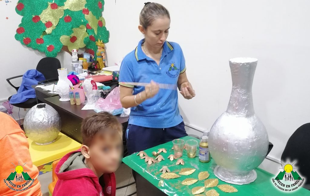 TALLER  ‘POTENCIARTE’ EN HOGARES SUSTITUTOS DEL META