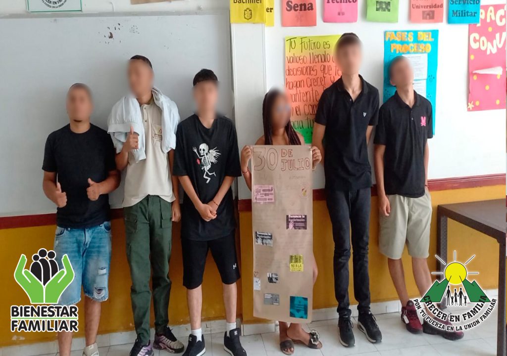 LA TRATA DE PERSONAS, TEMA DE TALLER EN EXTERNADO SEMICERRADO DE CALI